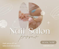 Elegant Nail Salon Services Facebook post Image Preview
