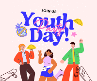 Youth Day Celebration Facebook Post Design