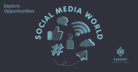 Social Media World Facebook Ad Design