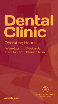 Clinic Hours Instagram story Image Preview