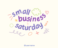 Small Business Saturday Facebook Post Design