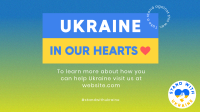 Ukraine In Our Hearts Facebook event cover Image Preview