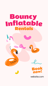 Bouncy Inflatables Instagram Story Design