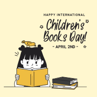 Children's Book Day Linkedin Post Image Preview