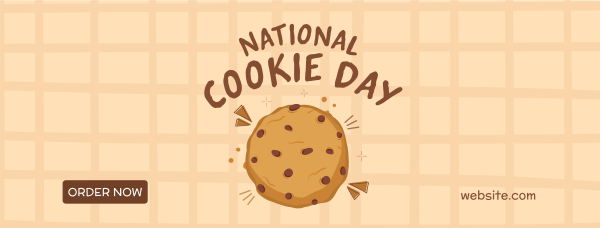 Cute Cookie Day Facebook Cover Design Image Preview
