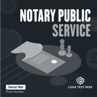 Notary Stamp Instagram post Image Preview