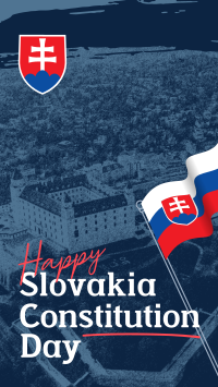 Slovakia Constitution Day Celebration Facebook Story Design