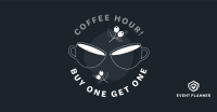 Buy 1 Get 1 Coffee Facebook Ad Design