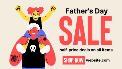 Father's Day Deals Facebook event cover Image Preview