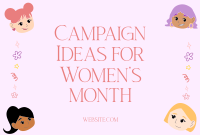 Women's Month Pinterest board cover Image Preview