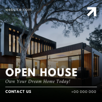 Modern Open House Today Instagram post Image Preview