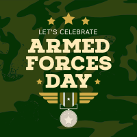 Armed Forces Appreciation Instagram Post Design