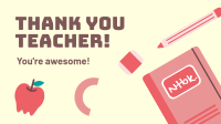 Teacher Appreciation Facebook event cover Image Preview