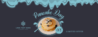 Pancake Day Promo Facebook cover Image Preview