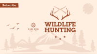 Into The Wildlife YouTube Banner Design