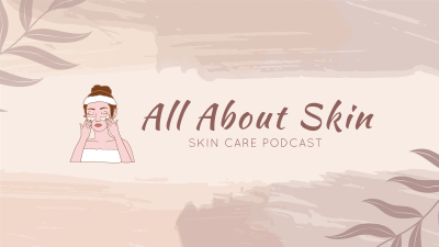 All About Skin YouTube Banner Image Preview