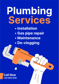 Plumbing Professionals Flyer Image Preview