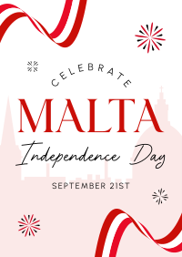 Celebrate Malta Freedom Flyer Image Preview