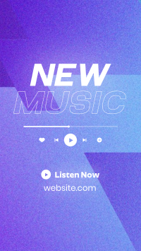 Bright New Music Announcement Instagram reel Image Preview