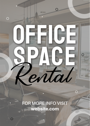 Office Space Rental Poster Image Preview