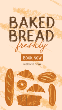 Freshly Baked Bread Daily TikTok Video Image Preview