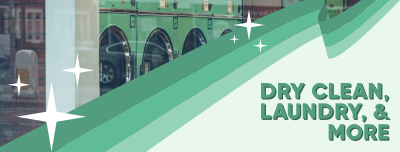 Dry Clean & Laundry Facebook cover Image Preview