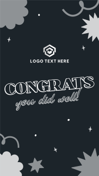 Congrats To You! TikTok Video Design