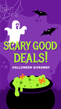 Trick Or Giveaway Instagram reel Image Preview