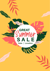 Great Summer Sale Poster Image Preview