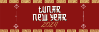 Generic Chinese New Year Twitter Header Design