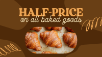 Bake Sale Promo Facebook event cover Image Preview