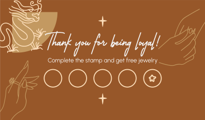 Cosmic Zodiac Jewelry  Business Card Image Preview