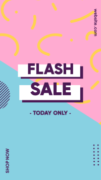 Flash Sale Memphis Facebook story Image Preview