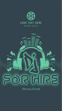 DJ for Hire TikTok video Image Preview