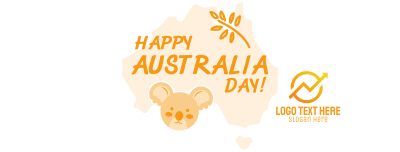 Koala Australia Day Facebook cover Image Preview