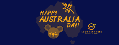 Koala Australia Day Facebook cover Image Preview