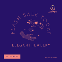 Jewelry Flash Sale Instagram Post Design