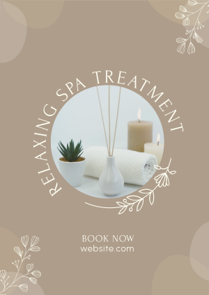Spa Treatment Flyer Image Preview