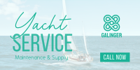 Yacht Maintenance Service Twitter post Image Preview