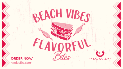 Flavorful Bites at the Beach Facebook event cover Image Preview