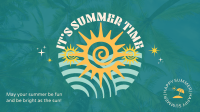 Summer Badge Greeting Animation Preview