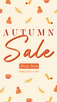 Cozy Autumn Deals Instagram Story Design