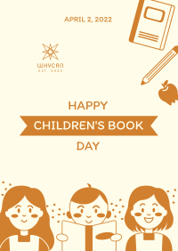 Children's Book Day Flyer Design