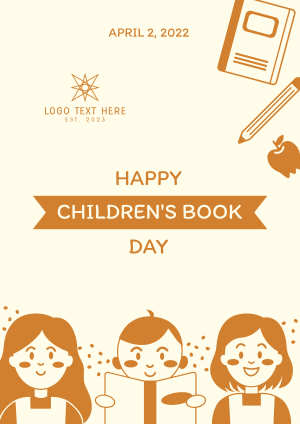 Children's Book Day Flyer Image Preview