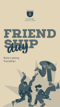 Building Friendship Facebook Story Design
