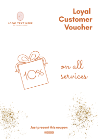 Loyal Customer Voucher Flyer Image Preview