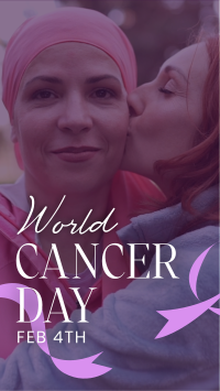 Cancer Day Support Facebook Story Image Preview