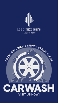 Tire Washing Instagram story Image Preview
