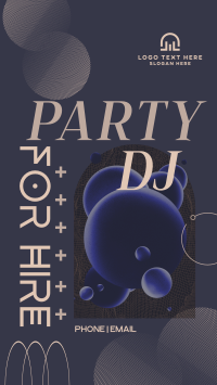 Party DJ YouTube Short Design