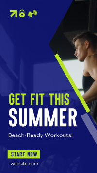 Get Fit This Summer Facebook Story Image Preview